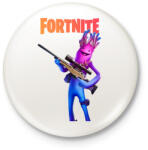 printfashion Jellie Fortnite - Kitűző, hűtőmágnes - Fehér (3088085)