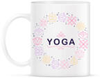 printfashion Yoga - Bögre - Fehér (6347841)
