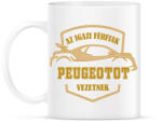 printfashion Peugeot sofőr - Bögre - Fehér (4996824)