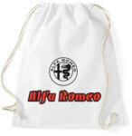 printfashion Alf'a Romeo - Sportzsák, Tornazsák - Fehér (1987841)