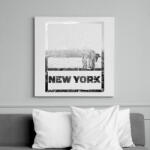 printfashion new york - Vászonkép - Fehér (6633761)
