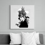 printfashion Melting beauty - Vászonkép - Fehér (6621197)