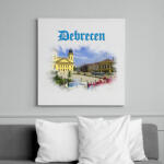 printfashion Debrecen - Vászonkép - Fehér (6632883)