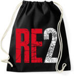 printfashion RE 2 - Sportzsák, Tornazsák - Fekete (2258789)