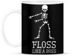 printfashion Floss like a Boss - Bögre - Fekete (1302022)