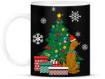 printfashion Scooby-Christmas - Bögre - Fekete (2018462)