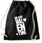 printfashion Be mine! - Sportzsák, Tornazsák - Fekete (2202612)