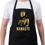 printfashion BUDHA2 - Kötény - Fekete (4928993)