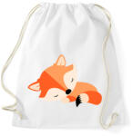 printfashion Cute Fox baby - Sportzsák, Tornazsák - Fehér (1622781)