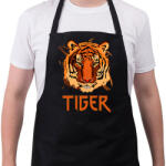 printfashion TIGERFACE - Kötény - Fekete (15512260)