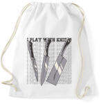 printfashion Szakács kések - Sportzsák, Tornazsák - Fehér (7562646)