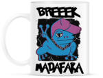 printfashion Madafaka - béka breeek - Bögre - Fehér (5649547)