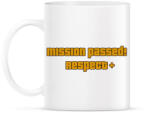 printfashion MISSION PASSED! RESPECT+ - Bögre - Fehér (1885426)