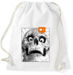 printfashion Instagram like - Sportzsák, Tornazsák - Fehér (822382)