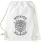 printfashion Oroszlán - Sportzsák, Tornazsák - Fehér (13791717)