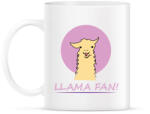 printfashion llama_purple - Bögre - Fehér (1132445)