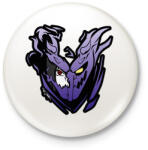 printfashion Sasuke Susano mode fekete - Kitűző, hűtőmágnes - Fehér (5687224)