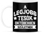 printfashion Legjobb tesó - Hónappal - Bögre - Fekete (14064429)