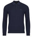 GUESS Pulóverek LS WOOL CARTER SWEATER POLO Kék EU M