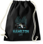 printfashion Lewis Hamilton - Sportzsák, Tornazsák - Fekete (11969470)
