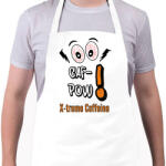 printfashion caf-pow - Kötény - Fehér (4908964)