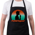 printfashion Pofád lapos - Kötény - Fekete (10997767)
