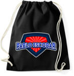 printfashion PABLO ESCOBAR - Sportzsák, Tornazsák - Fekete (10985031)