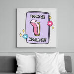 printfashion Book on - Vászonkép - Fehér (15705683)