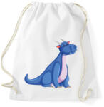 printfashion Kék sárkány - Sportzsák, Tornazsák - Fehér (4891386)
