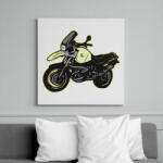 printfashion BMW r1100 gs - Vászonkép - Fehér (6633051)