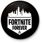 printfashion Fortnite Forever - Kitűző, hűtőmágnes - Fekete (3095516)