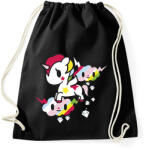 printfashion unikornis - Sportzsák, Tornazsák - Fekete (2521564)