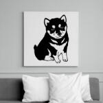 printfashion Husky - Vászonkép - Fehér (6636544)