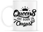 printfashion A királynők augusztusban születnek - Bögre - Fehér (789194)