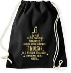 printfashion karácsonyi kritika - Sportzsák, Tornazsák - Fekete (5592594)