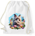 printfashion Húsvéti nyuszi - Sportzsák, Tornazsák - Fehér (15847985)