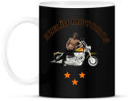 printfashion SZELÍD MOTOROS - Bögre - Fekete (1582742)