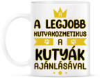 printfashion A legjobb kutyakozmetikus - Bögre - Fehér (7250817)