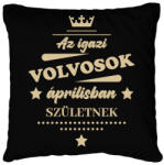 printfashion Az igazi Volvosok - Hónappal - Párnahuzat, Díszpárnahuzat - Fekete (7195893)