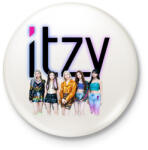 printfashion ITZY - Kitűző, hűtőmágnes - Fehér (16592552)