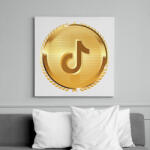 printfashion Royal TikTok - Vászonkép - Fehér (6632005)