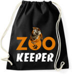printfashion ZOO KEEPER - Sportzsák, Tornazsák - Fekete (1963117)