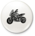 printfashion honda nc - Kitűző, hűtőmágnes - Fehér (3090227)