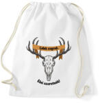 printfashion Radnóti Miklós - Előhang egy "MONODRÁMÁHOZ" - Sportzsák, Tornazsák - Fehér (6613071)