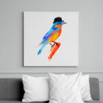 printfashion Lord bird - Vászonkép - Fehér (6621190)