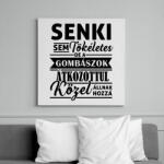 printfashion GOMBÁSZ - Vászonkép - Fehér (6631972)