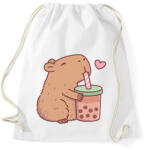 printfashion Sweet bubble tea - Sportzsák, Tornazsák - Fehér (16062357)