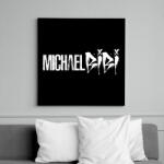 printfashion Michael Bibi - Vászonkép - Fekete (6653963)