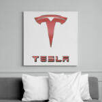 printfashion Tesla - Vászonkép - Fehér (6629144)