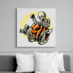 printfashion Halloracerween - Vászonkép - Fehér (6620561)